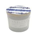 Sand + Fog Scented Candle - California Beach House – Additional Scents and Sizes – 100% Cotton Lead-Free Wick - Luxury Air Freshening Jar Candles - Perfect Home Decor – 12oz