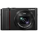 Panasonic LUMIX ZS200D 4K Digital Camera, 20.1MP 1-Inch Sensor, 15X Leica DC Vario-Elmar Lens, F3.3-6.4 Aperture, WiFi, Hybrid O.I.S. Stabilization, 3-Inch LCD, DC-ZS200DK (Black)