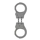ASP Sentry Hinge Handcuffs, Professional Grade Restraints with Stainless Steel Frames, Forged Steel Bows, Dual-Sided Keyways, and Double Lock Slots for Tactical Gear and Equipment