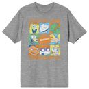 Unisex BIOWORLD Heather Gray Nickelodeon Everything I Know Learned From These Guys T-Shirt