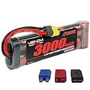 Venom Power - Drive Series 7S 3000mAh 8.4V NiMH RC Car Battery - Includes 12 AWG Soft Silicone Wire Connector, Patented Universal Plug/Adapter System Compatible with Deans, Traxxas, and EC3 Plug Types