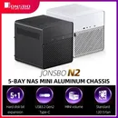 Jonsbo N2 Mini ITX Case for PC NAS Case Pc Cabinet All Aluminum Alloy Computer Case with 5 HDD Hard