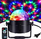 Disco Ball Light LED Party Magic Stage Light DJ Strobe Ball with Remote Control