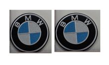 BMW Lote de 2 Parches Automotrices Clásicos Crestas Insignias r3