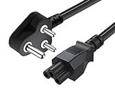 FEDUS 5.9 Feet 3 Pin AC Laptop Power Cord Cable Notebook Computer Replacement Charger Cord Wire 18AWG Laptop Adapter Power Cable Laptop Charger Power Cord Universal Mickey Mouse Connector Power Cord