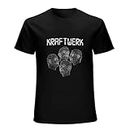 GARUI Kraftwerk Human Robots Electronic Band Men's T-Shirt Black XXL