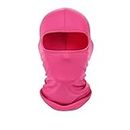 Pink Balaclava Ski Mask Head Mask Full Face Mask Windproof Sun UV Protection Hood for Women Men