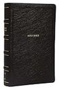 NKJV, End-of-Verse Reference Bible, Personal Size Large Print, Leathersoft, Black, Thumb Indexed, Red Letter, Comfort Print: Holy Bible, New King James Version