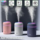 Portable USB Mini Led Humidifier Car Air Purifier Aroma Diffuser Cool Mist Home