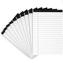 10 Pack Legal Pad Writing Pads for Work 4 x 6 Inch Lined Writing Note Pads for Office Supplies College Rule Notepad for Business Office Legal Pads Notebook Paper for School, College 30 Sheets per Pad