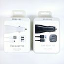 Original Samsung Galaxy S6 S7 edge Note 5 Fast Car Charger w/ Micro USB Cable