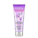 L'Oreal Paris Filling Night Cream, Leave In Hair Cream with Hyaluronic Acid, For Dry & Dehydrated Hair, Adds Shine & bounce, Hyaluron Moisture 72H Hydra, 180ml
