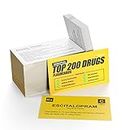 Top 200 Flashcards for Medical, Pharmacology & Nursing Students - Pharmacology Flash Cards for Test Prep