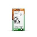 Organic Myco Beauty Tremella + Chaga Mushroom Super Blend (6 Mushroom Blend)| 60 Caps or 60g Powder - Mushroom Superfood Supplement - Pure Grade Extracts, No Binders (60 Caps)