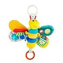 LAMAZE Freddie The Firefly - Clip on Pram and Pushchair Newborn Baby Toy, Sensory Toy for Babies Boys and Girls From 0 - 6 Months