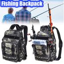 Fishing Tackle Backpack Storage Bag Shoulder Fishing Gear Bags Outdoor Backpack