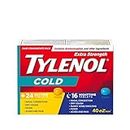 TYLENOL Extra Strength Cold eZ Tabs, Relieves Cold symptoms, Daytime and Nighttime, Convenience Pack, 40ct