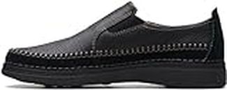 Clarks - Mens Nature 5 Walk Shoes, Color Black Comb, Size: 10 W US