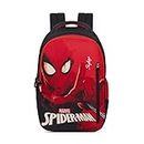 Skybags Printed School Backpack For Kids, 02 Red, (Marvel Spiderman)