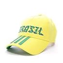 adidas Brasil Men's Hat Yellow, yellow, One Size Fits All