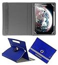 Hello Zone 360� Rotating 7� Inch Flip Case Cover Book Cover for Amazon Kindle Fire HD (2013) -Blue