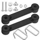 M67099 Strap and M67100 Hook Kit Compatible with John-Deere Lawn & Garden Tractors Bagger Chute Attaching Strap Kit for John-Deere F Z LA X LT Series, Replace M88150 M67099B M67099A GY00177 M88012
