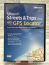 Microsoft Streets & Trips 2006 - juego de 2 discos - en muy buen estado