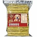 ADB Creations Chicken Flavor Dog Chew Stick, Rawhide Munchy Protein & Dental Sticks for Dogs | Snacks for All Breed Dogs of All Life Stages - 400 Gram (Pack of 1)