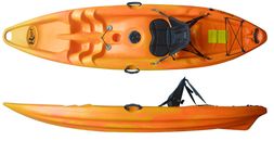 Riot Escape 9 - Sit On Top Kayak Package for Small Adults & Juniors