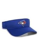 OC Sports Blue Jays Blue Mesh Golf Visor Hat Cap Adult Men's Adjustable
