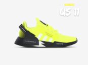 Adidas NMD R1 V2 - Solar Yellow-White-Black - Men's Sneakers Sizes US 11 Shoes
