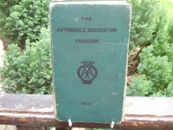 Automobile Association, 1930 Handbook (WITH DAMAGE)