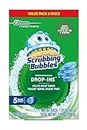 Scrubbing Bubbles Toilet Tablets, Continuous Clean Toilet Drop Ins, Helps Keep Toilet Stain Free and Helps Prevent Limescale Buildup, 5 Count, Pack of 1