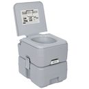 Portable Toilet 6.6 Gallon 20L Flush Travel Camping Outdoor Indoor Commode Potty