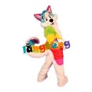 Fursuit Long Fur Colorful Husky Dog Fox Cosplay Mascot Costume Party Ad Dress