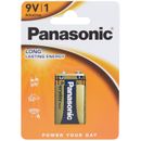 Piles Panasonic 9V Alkaline alcaline batterie Energy Long 9V volts