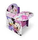 Delta Children Disney Minnie Mouse Chair Desk with Storage Bin, 19.62 pound