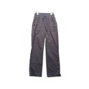 Pantalones de trabajo para mujer SCRUBSTAR talla XS (0-2) gris pierna recta de altura media con bolsillos