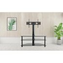 Symple Stuff Westbroek TV Stand for TVs up to 70" Glass in Brown | Wayfair 4BAB631D48D74EA0BABB9ACB5D1E37F0