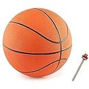 Red Ballons Good Grip Mini Basketball with for Kids Basketball -Size: 3 (Pack of 1) Basketball with Inflatable Pin | Soft and Bouncy Basketball | Mini Basketball for Kids