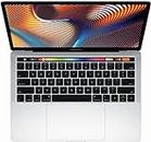 Apple 13 inches MacBook Pro, Retina, Touch Bar, 3.1GHz Intel Core i5 Dual Core, 8GB RAM, 256GB SSD, Silver, MPXX2LL/A (Renewed)