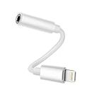 [Apple MFi Certified] Adapter iPhone Headphones, Lightning to 3.5 mm AUX Audio Adapter Compatible with iPhone 14/13/12/11/XS/XR/X 8/iPad