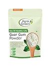 Agrogreen Guar Gum Powder | Baking Supplies | Thickening Sauces 100% Natural Perfect for Gluten-Free Baking, Cooking | - (400 gm)