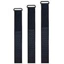 Chofit (3-Pack) Sport Straps Compatible with Fitbit Inspire 2/Inspire HR/Charge 4/Charge 3/Charge/Alta/Alta HR/Flex/Fitbit one Strap, Arm Band Ankle Bands Wristband Accessories (Black)