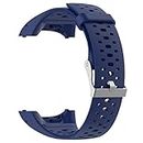 Strap for Polar M400/M430, Silicone Replacement Strap Compatible with Polar M400/M430, Running Watches Sports Band for Men Women, Blue, One-size, Classic