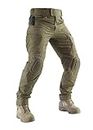 ZAPT Combat Pants Men's Airsoft Paintball Tactical Pants with Knee Pads Hunting Camouflage Military Trousers