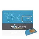 KnowRoaming Global SIM Card - Automatically Connect to Local Networks in 200+ Countries. Voice, Text and 4G LTE 3G Data Without The Roaming Fees - for iPhone, Android and Windows Mobile. Global SIM