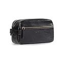 OTTO Genuine Leather Travel Bag - Unisex (Black)