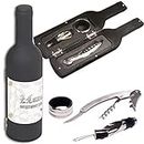 Lavanaya Silver - Wine Tool Set with Silicone Bottle