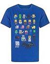 Minecraft Sprites Boys T-Shirt ,Bleu,5 - 6 Ans